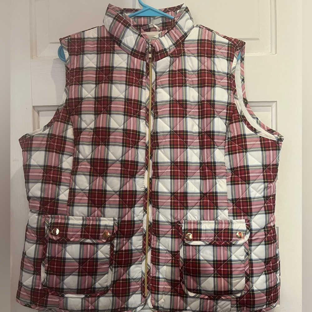 St. John’s Bay- XXL- Plaid Vest
